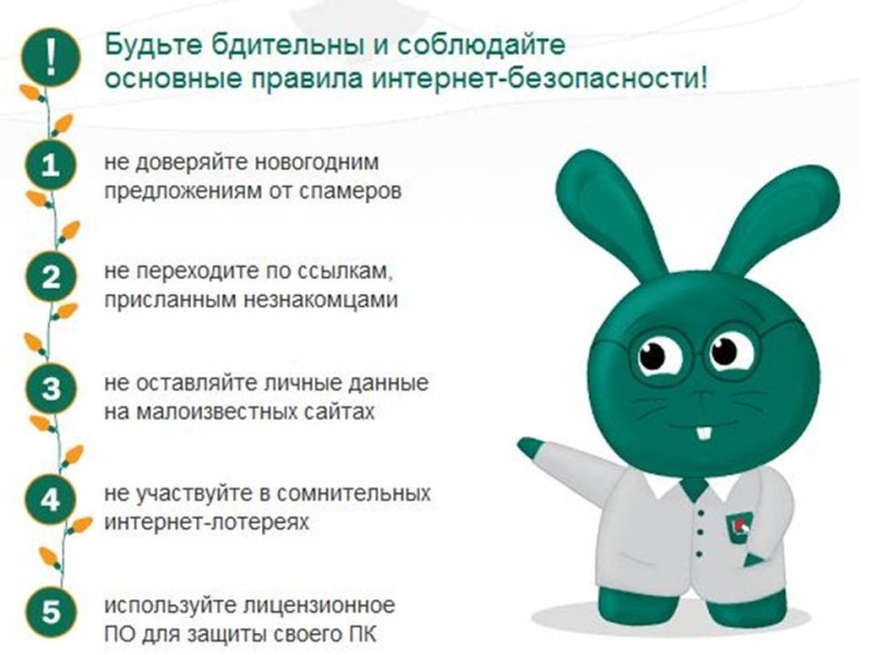 Основные правила интернет-безопасности