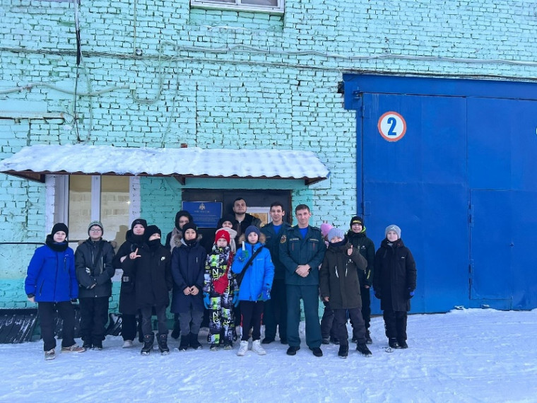 Кадеты МЧС.